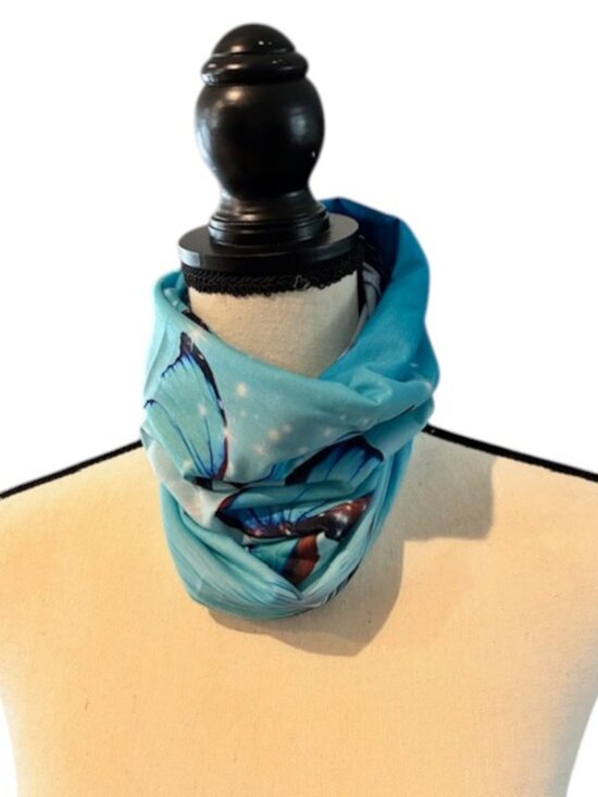 Accessories - Butterfly Face Scarf Wrap
